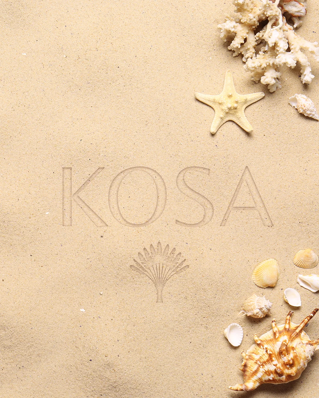 KOSA in the sand